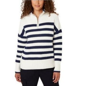 Lands End Women's Quarter Zip Sweater